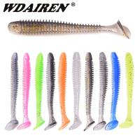 WDAIREN หนอนเหยื่อตกปลา 5 ซม.7 ซม.9 ซม.สีซิลิโคน T TAIL เหยื่ออ่อนเหยื่อประดิษฐ์ BASS JIG wobblers Swimbait Tackle-Cailine