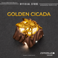 Golden Cicada Aluminium Keycap ปุ่มคีย์แคป อลูมิเนียม ของแท้