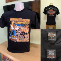 เสื้อยืดฮาเลย์ Harley-Davidson Reproduction (SML) ป้าย USA ผ้าCotton100 ใสสบาย