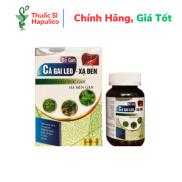 Bổ Gan Cà Gai Leo Xạ Đen - Hỗ Trợ Giải Độc Gan, Hạ Men Gan - Hộp 60 Viên