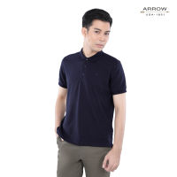 ARROW เสื้อโปโล  ทรง Smart fit  สีกรม รหัส MPCM832 - NV