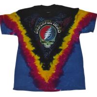 เสื้อมัดย้อมวง GFD GRATEFUL DEAD ลายเก่าย้อนยุค ลิขสิทธิ์ LIQUID BLUE