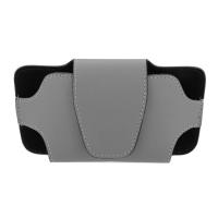 Sunglasses Holder For Car Visor Leather Sun Visor Sunglasses Case Automotive Interior Accessories For Glasses Protection Car Eyewear case