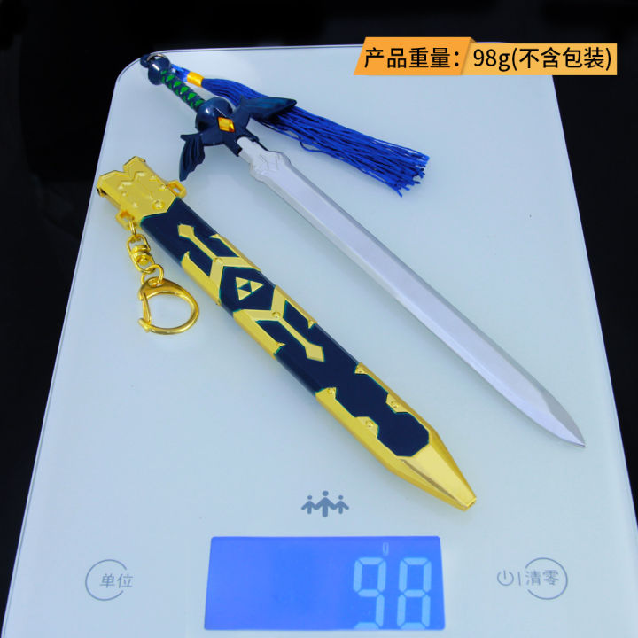 switch-game-peripheral-master-sword-with-scabbard-weapon-model-all-metal-crafts-toy-ornaments-8cc5