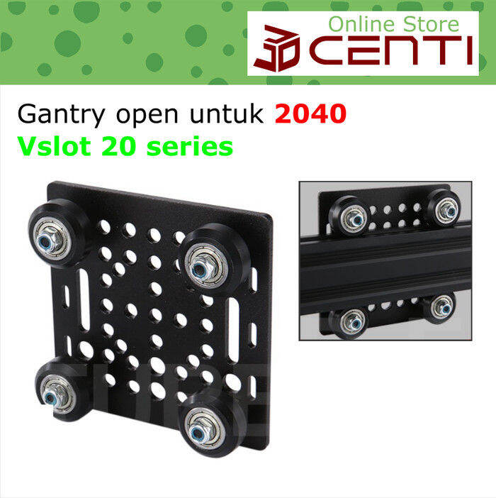 V Slot Gantry plate set for Aluminum VSlot 2040 4040 20 seri CNC 625zz ...