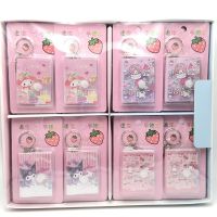 Sanrio Mini Notebooks My Melody Kuromi Portable Notepads Daily Weekly Agenda Planner Stationery Office School Supplies Wholesale Laptop Stands