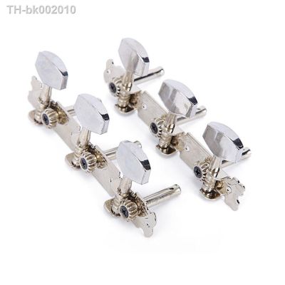 ☬♙ 6Pcs Guitar String Tuning Pegs Tuners Acoustic/Folk Guitar Machine Heads Chrome Part 3R 3L Guitar Replacement Parts