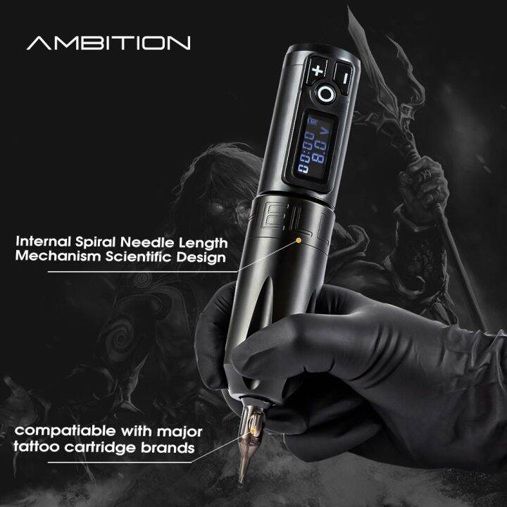 wireless-tattoo-pen-machine-lithium-battery-power-supply-block-1650mah-led-digital-display-tattoo-equipment