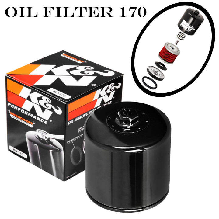 K&N Oil Filter KN170 Harley Davidson Lazada