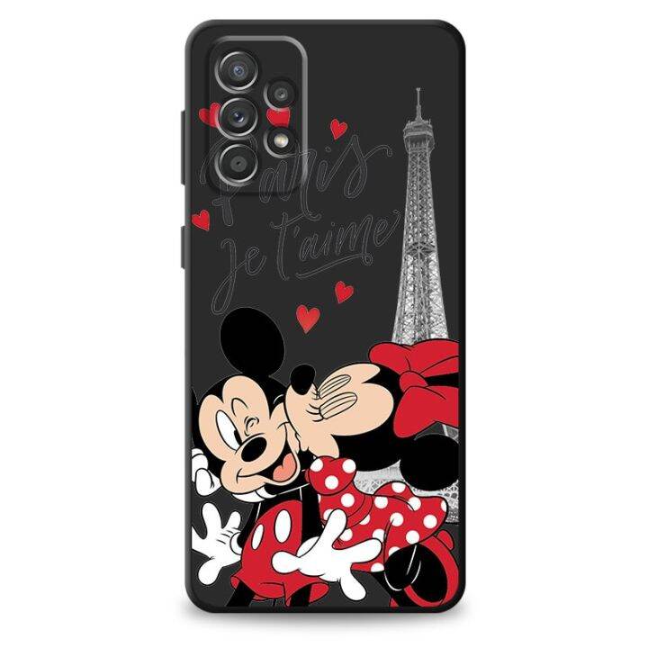 black-mickey-minnie-mouse-disney-case-for-samsung-galaxy-a11-a12-a72-a71-a21s-a22-a13-a51-4g-a52-5g-a32-cell-phone-bumper-coque-replacement-parts