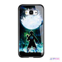 UCUC เคสโทรศัพท์เคสสำหรับSamsung J2 PrimeกันกระแทกDemon Slayerเคสแข็งอะนิเมะกระจกเทมเปอร์เคสกันกระแทกฝาครอบ