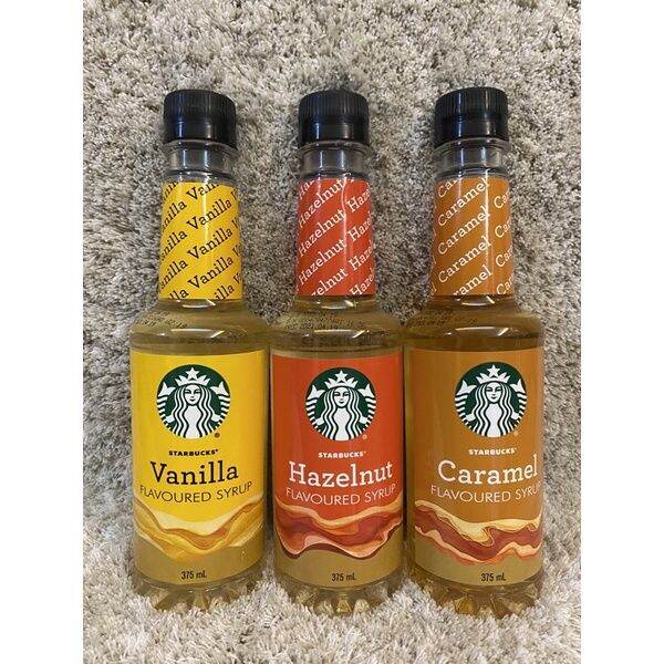 Starbucks Flavored Syrup 375ml (Caramel, Hazelnut, Vanilla)♣ Lazada PH