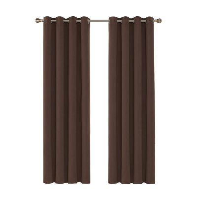 Set of 2 Blackout Curtains, Thermal Curtains, Opaque Curtains Room Curtain with Eyelets,96X52In (H X W)