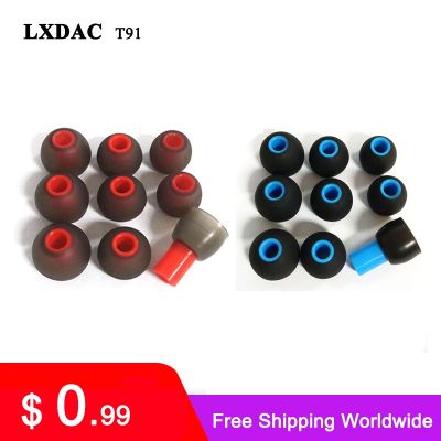LXDAC Silicone Earphone Eartips 1/3 Pairs for S/M/L Size Headphone Accessory Wired Headset Earbuds Bullet Earplugs VS 7HZ KZ CCA