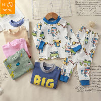 Childrens Underwear Suit Childrens Long Johns Top &amp; Bottom Set Boys and Girls Autumn and Winter Cotton Pajamas Homewear Childrens Clothing