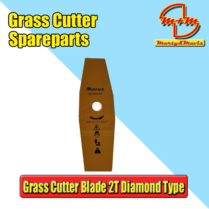 Grass Cutter Blade 2 Teeth Diamond Type Lazada PH