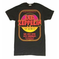 Hot sale Led Zeppelin band graphic Mens 100% Cotton Round Neck Short Sleeve T-Shirt  Adult clothes