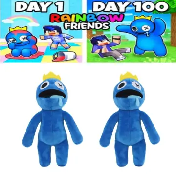 Kids Roblox Rainbow Friends Costume Blue Monster Cosplay Horror Game  Halloween Jumpsuit Party Outfit