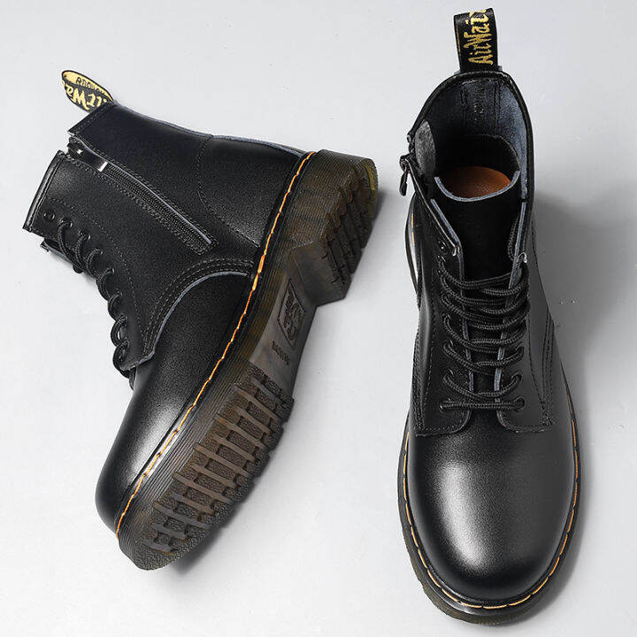 doc martens side zipper