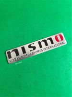 โลโก้ NISMO ขนาด 12.5x1.9 cm. อะลูมิเนียมบาง