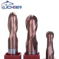 [HOT 2023] UCHEER 1Pc Shank 4/6Mm 2ลูกขลุ่ยจมูก Alloy End Mill HRC50ทังสเตนเหล็กเจาะเครื่องมือตัดซีเอ็นซี