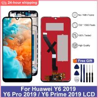 6.09 For Huawei Y6 2019 LCD Display Y6 Pro 2019 Touch Screen Digitizer Assembly For Huawei Y6 Prime 2019 LCD MRD-LX1 With Frame