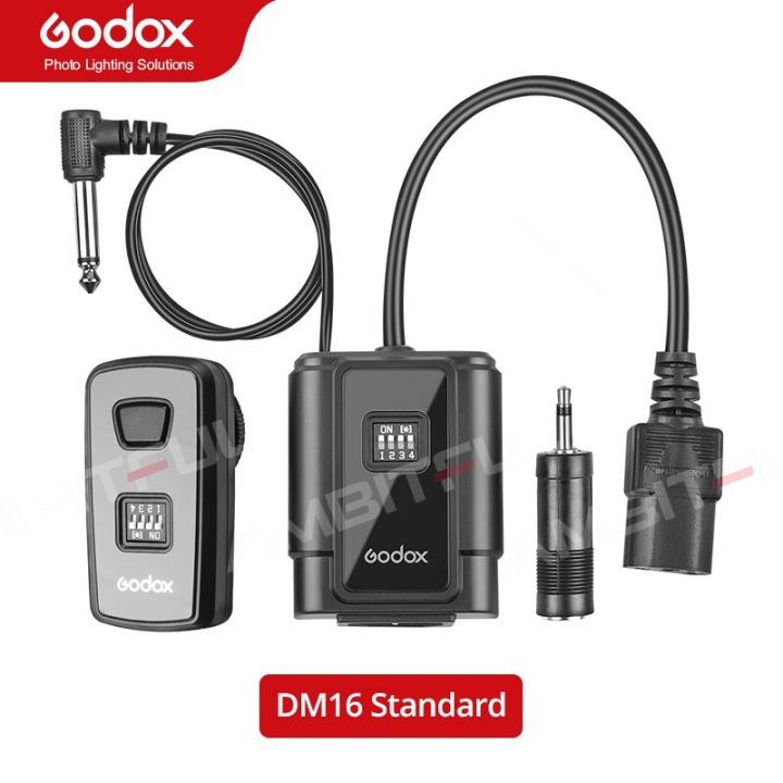 dm-16-dm-16ช่อง-dm-16-godox-วิทยุไร้สายที่กดแฟลชสตูดิโอระยะไกลสำหรับแคนนอนนิคอนโอลิมปัสกล้อง-pentax