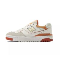 New Balance 550 NB550 Retro Trainer basketball shoes (grey orange) running shoes