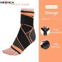 NEENCA Professional Ankle Brace Compression Sleeve (1 Peice), Ankle Support Stabilizer Wrap. Heel Brace for Achilles Tendonitis, Plantar Fasciitis, Joint Pain,Swelling,Heel Spurs, Injury Recovery, Sports