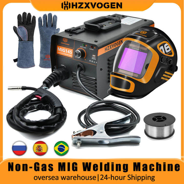 New HZXVOGEN MIG145 Non Gas Semi-automatic Welding Machine 110V/220V ...