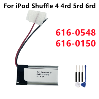 616-0548เปลี่ยนแบตเตอรี่616-0150สำหรับ Ipod Shuffle 4 4rd 5rd 6rd รุ่น4 5 6 AE5386เครื่องมือฟรี