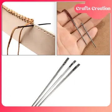 50 Pieces C Type Needle For Weave Curved Needles Hand Sewing