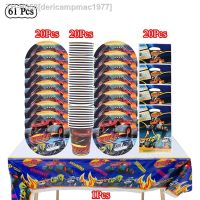 ◄ Blaze and the Monster Machines Theme Kids Birthday Party Supplies Set Tableware Paper Plate Balloons Baby Shower Party Decor
