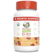 HÀNG CHUẨNKẹo dẻo Mary Ruth s Vitamin D3 + Vitamin B12 Gummies 60v