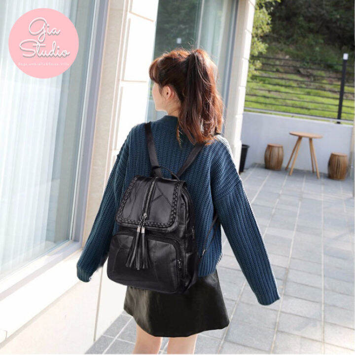 Gia Studio 9052 Design Korean Ladies Backpack Lazada PH