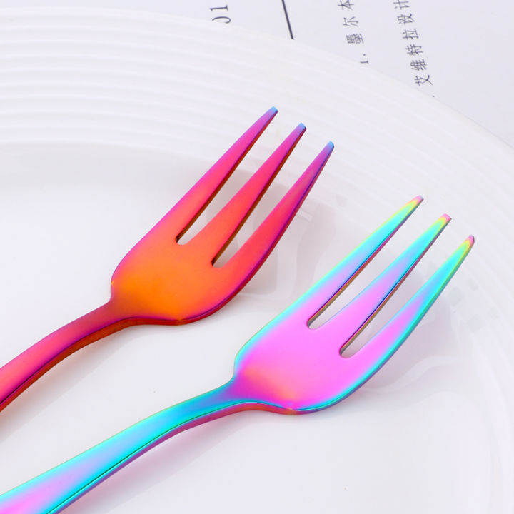 50pcs-stainless-steel-cake-fork-golden-small-fruit-forks-three-prong-mirror-mini-forks-kitchen-dessert-utensil-tableware-party