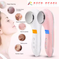 Rock Pearl เครื่องนวดหน้าไร้สายไครโอร้อน-เย็น Cryo Ultrasonic 4IN1 [สินค้าพร้อมส่งทันที]