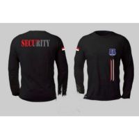 【NATA】 New MOTIF Security T-Shirt NEW Long Arm Security Guard