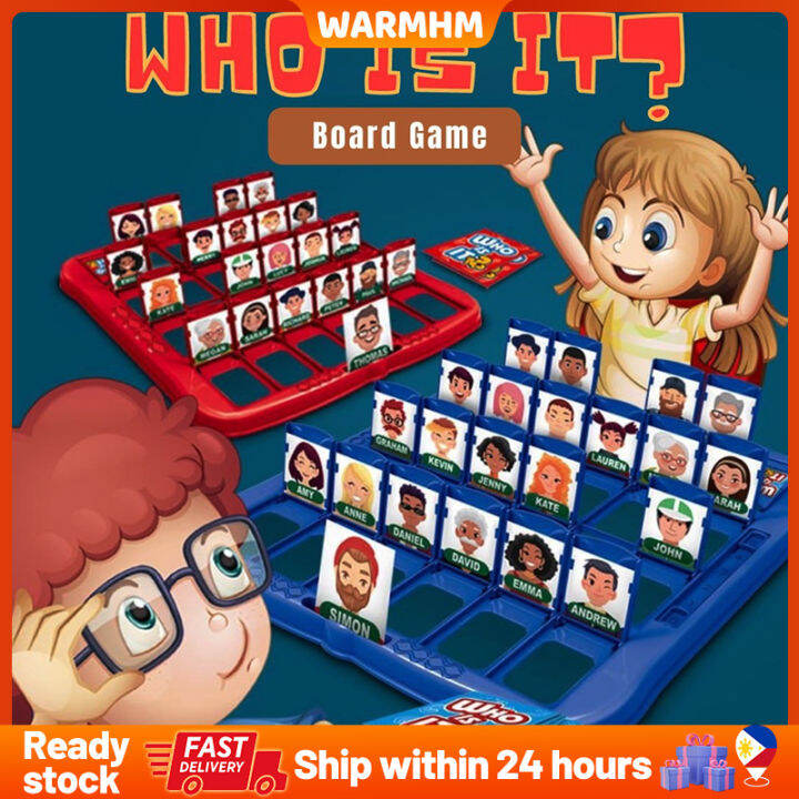 Who Is It Board Game Memory Training Parent Child Interactive Educational Guessing Funny Family Who Is It Board Game Memory Training Parent Child Interactive Educational Guessing Funny Family