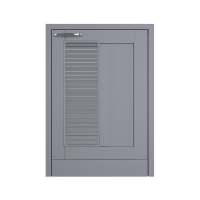 บานถังแก๊สเกล็ดผสม KITZCHO ZOUL 56x74 cm. สีเทาHALF-LOUVERED GAS CYLINDER DOOR KITZCHO ZOUL 56X74CM GREY **โปรโมชั่นสุดคุ้ม โค้งสุดท้าย**