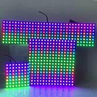 【LZ】▲  Ws2815 rgb led digital flexível individualmente endereçável painel de luz 8x8 16x16 8x32 pixel tela matriz dc 12v