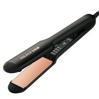 ㍿♠ Hair Straightener Tourmaline Ceramic Heating Plate Straight Hair Styling Tool Fast Warm-up Thermal Performance