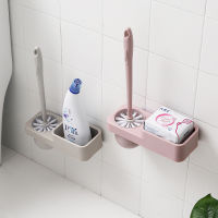 Wall Hanging Long Handle Toilet Brush Toilet Household Toilet Cleaning Brush Straight Toilet Brush Set