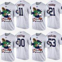 Top-quality Plus 2017 MLB Champs Houston Astros Baseball Tshirts Gattis Fisher paulino Peacock Jersey Round Neck Sport Tee Unisex