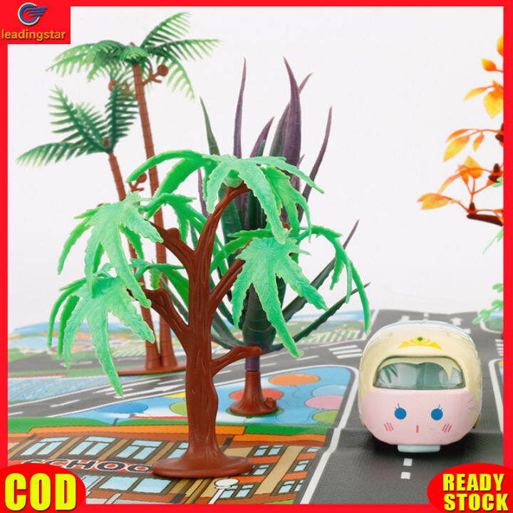 leadingstar-rc-authentic-trees-models-toys-sand-table-dinosaur-scene-car-parking-plastic-plants-ornaments-for-children-birthday-gifts