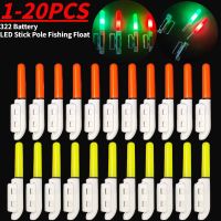 【CW】 1-20PCS Night Fishing Rod Stick Float Tackle Accessory（Battery NO Include)