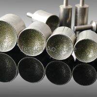 8pcs 3-10mm 80 Grit Coarse Sand Hollow Bead Rounder Rods Cylinder Grinding Head Round Ball Beads Polishing Ginding Tools