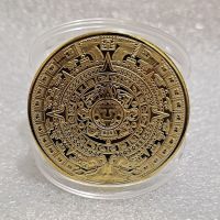 【CC】▽✣┅  Mayan Commemorative Coin Handicraft Medal Foreign Currency Badge