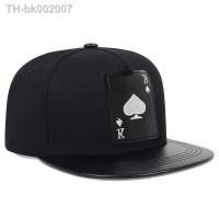 ✧☇♀ Hip Hop baseball Cap poker embroidery personalized Hat Men Women cotton Snapback Hats Outdoor Trucker Caps Sun Hats