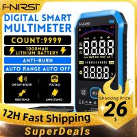 FNIRSI S1 Smart Digital Multimeter 9999counts AC DC Voltage Resistance Capacitance Diode NCV Hz Live Wire Color Display Tester